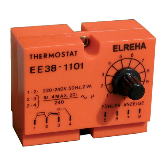 Elreha EE 38-1 Serie Betriebsanleitung