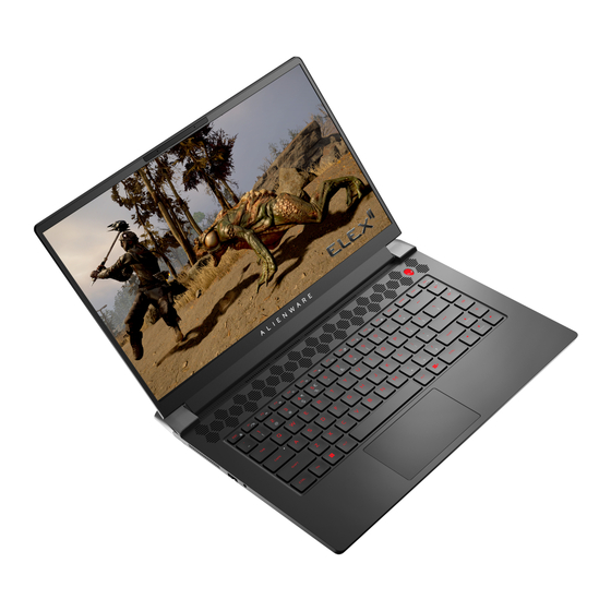 Dell Alienware m15 R7 Einrichtung Und Technische Daten