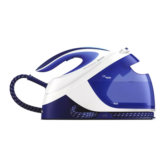 Philips PerfectCare Performer GC8700 Serie Bedienungsanleitung