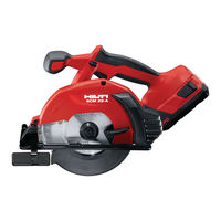 Hilti SCM 22-A Original Bedienungsanleitung