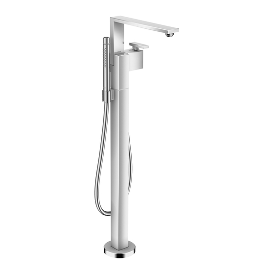 Hansgrohe Axor Edge 46440000 Gebrauchsanleitung, Montageanleitung