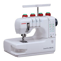 Janome CoverPro 1000 CPX Bedienungsanleitung