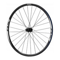 Shimano WH-RX830 Händlerbetriebsanleitung