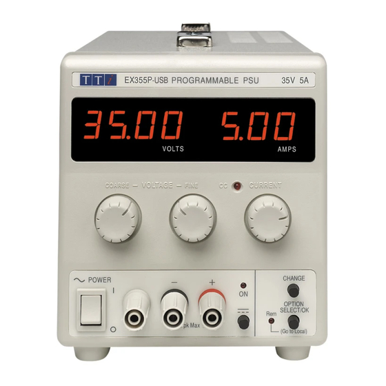 Aim-TTI EX355P Handbuch