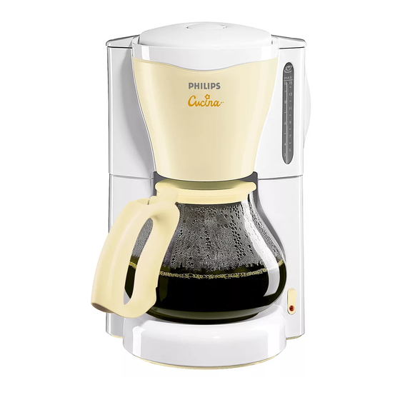 Philips Cucina HD7502 Bedienungsanleitung