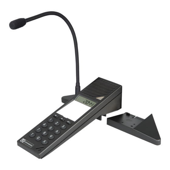 Commend EE 380A Kurzanleitung