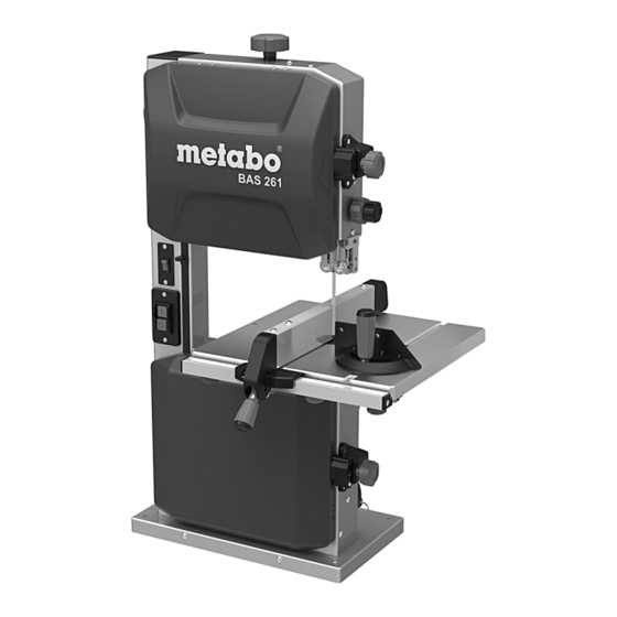 Metabo BAS 261 Precision Originalbetriebsanleitung