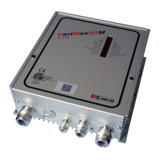 IBC control VariMax50M Handbuch