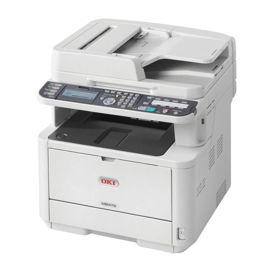 Oki MB472dn Benutzerhandbuch