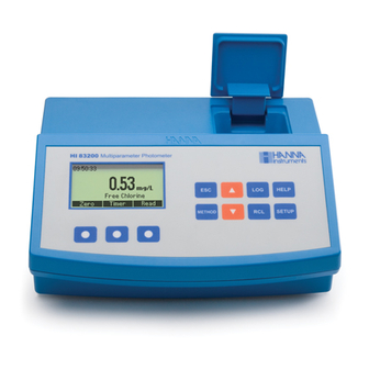 Hanna Instruments HI 83200 Bedienungsanleitung