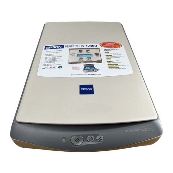 Epson PERFECTION 1240U Bedienungsanleitung