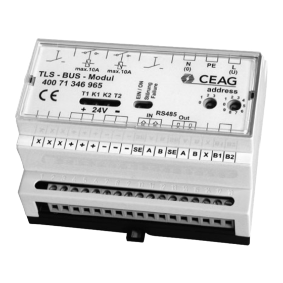 Ceag TLS-BUS-Modul Betriebsanleitung