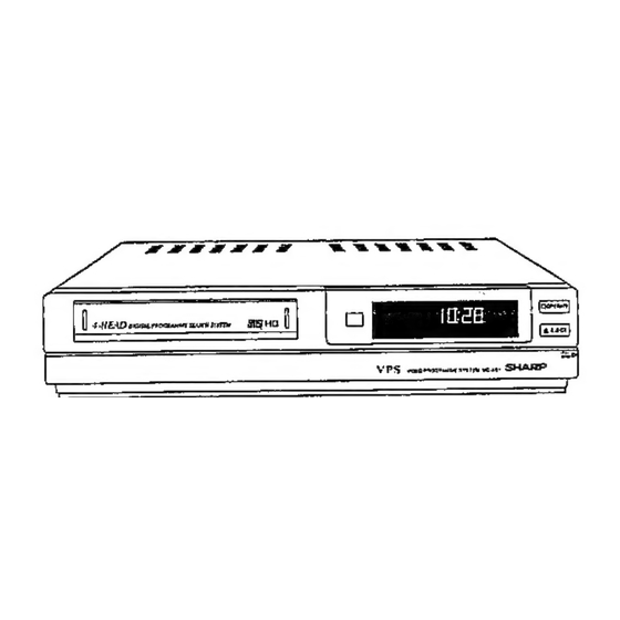 Sharp VC-A51GM Serviceanleitung