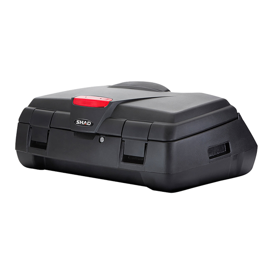 Shad TOP CASE ATV80 Bedienungsanweisung