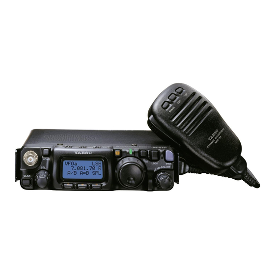 Yaesu FT-817ND Bedienungsanleitung