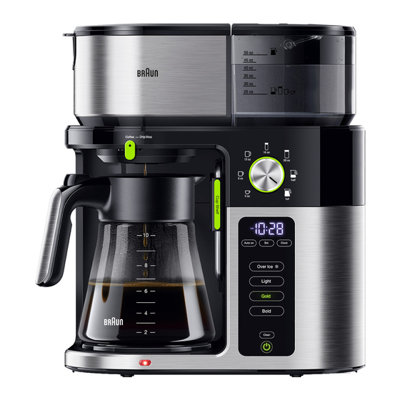 Braun MultiServe KF901AI Bedienungsanleitung