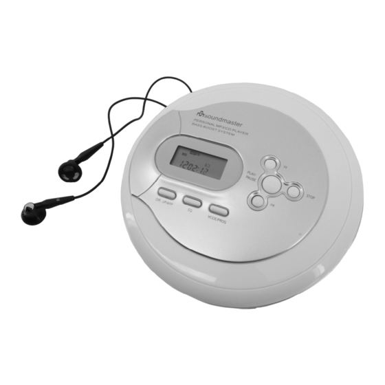 SOUNDMASTER CD9180 Bedienungsanleitung