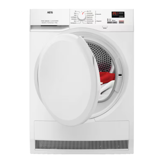 AEG T7DB41583 Benutzerinformation