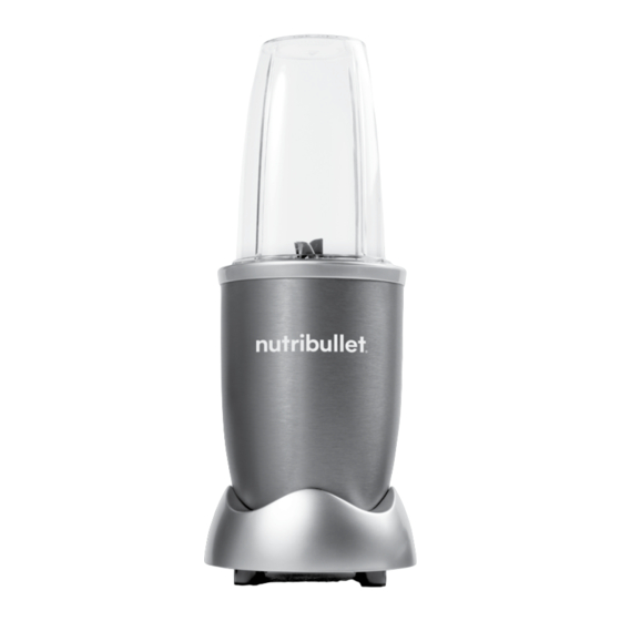 NUTRIBULLET PRO Kurzanleitung