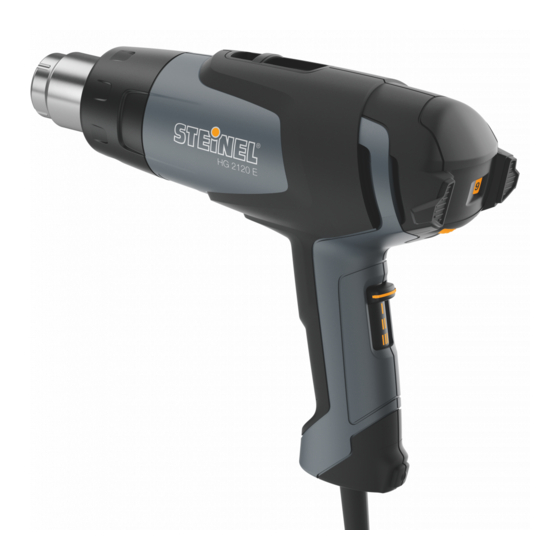 STEINEL HG 2120 E Information