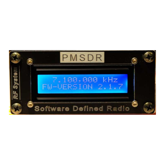 RF System PMSDR Aufbauanleitung