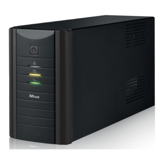 Trust OXXTRON 800 VA Kurzanleitung Zur Installation