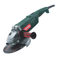 Metabo WX 21-230 Gebrauchsanleitung