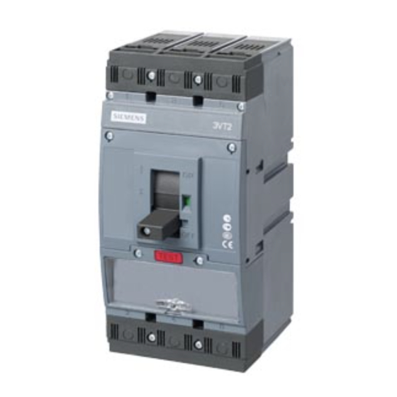 Siemens 3VT-Serie Betriebsanleitung