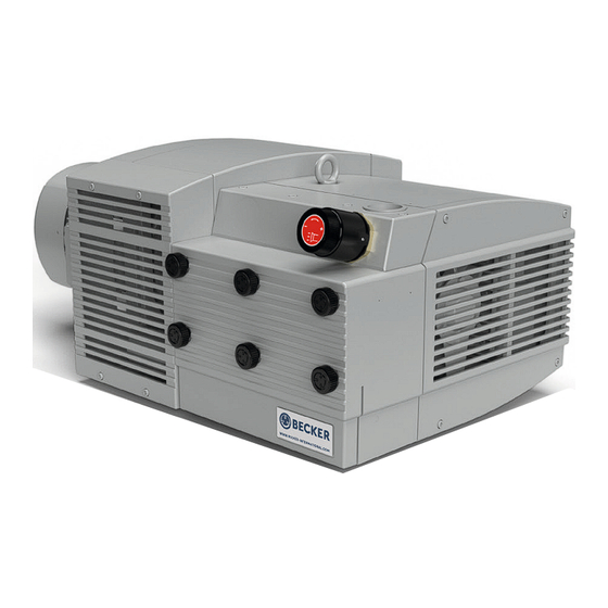 Becker KVT 3.100 Betriebsanleitung