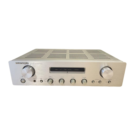 Marantz PM4001N Bedienungsanleitung