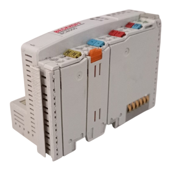 Beckhoff BC8000 Bedienungsanleitung