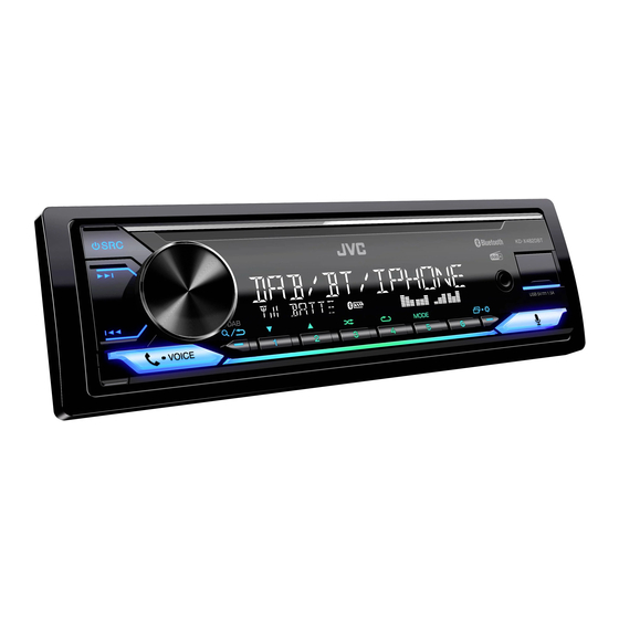 JVC KD-X482DBT Bedienungsanleitung