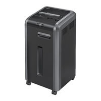 Fellowes POWERSHRED 225Mi Handbuch