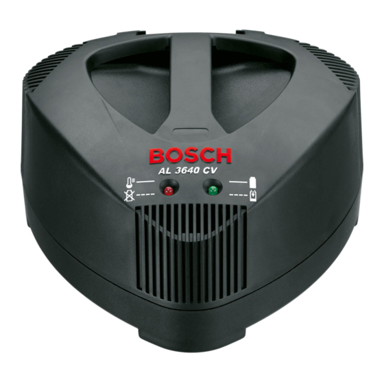 Bosch AL 3640 CV Professional Originalbetriebsanleitung