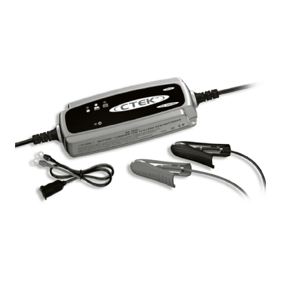 CTEK XS 3600 Bedienungsanweisung Und Leitfaden