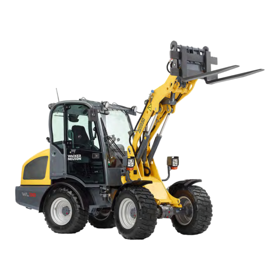 Wacker Neuson WL38 Betriebsanleitung