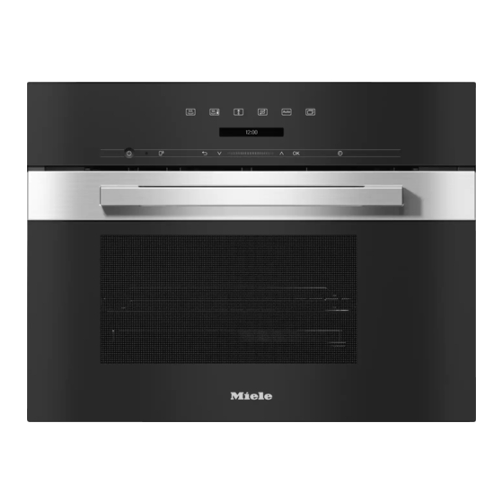 Miele DG 7140 Gebrauchs- Und Montageanweisung