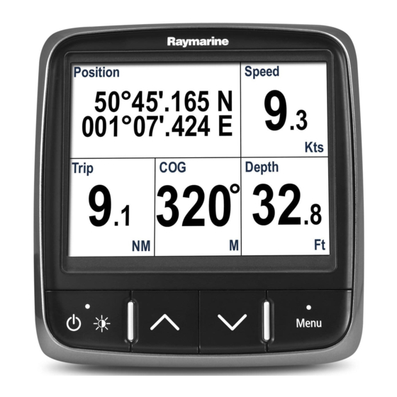 Raymarine i70 Installationsanleitung