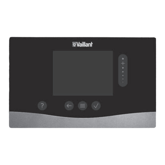 Vaillant VR 92 Betriebs Und Installationsanleitung