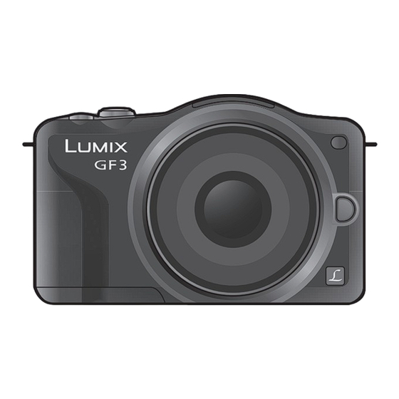 Panasonic DMC-GF3C Kurzanleitung