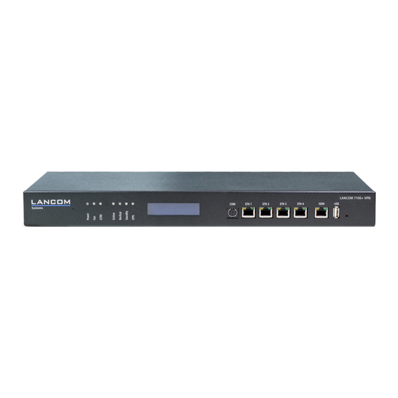 LANCOM 7100+ VPN Bedienungsanleitung