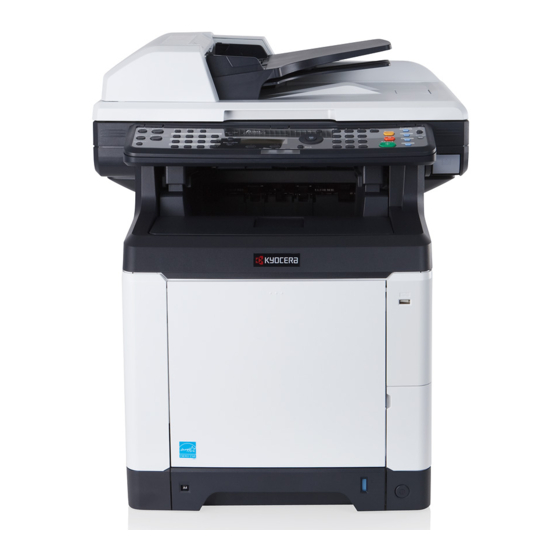 Kyocera FS-C2026MFP Schnellinstallations-Anleitung