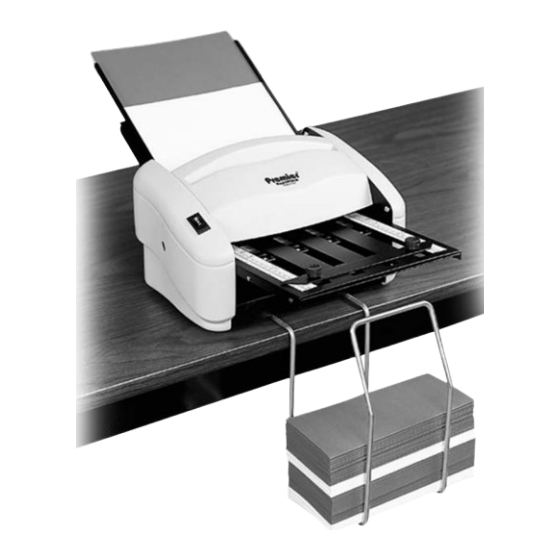 Premier RapidFOLD P7200 Betriebsanleitung