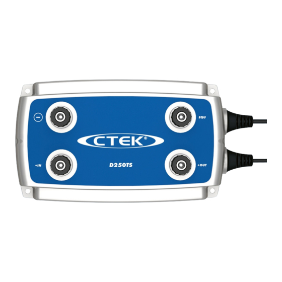 CTEK D250TS Bedienungsanleitung