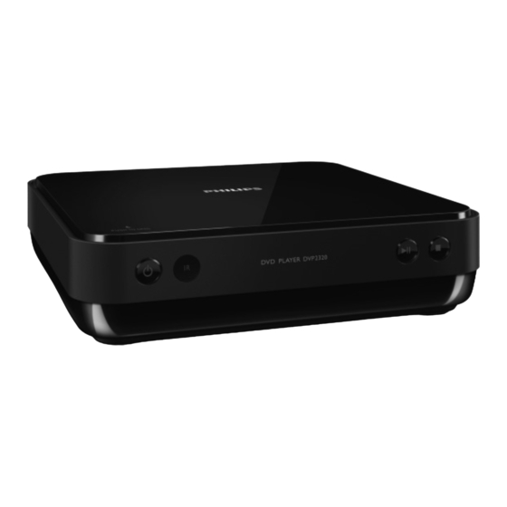 Philips DVP2320 Benutzerhandbuch