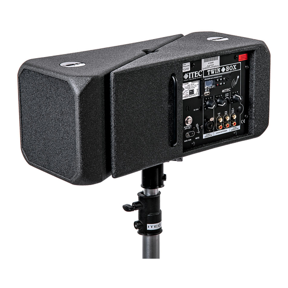 Itec TWIN-BOX Bedienungsanleitung