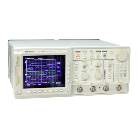 Tektronix TDS 500D Bedienungsanleitung