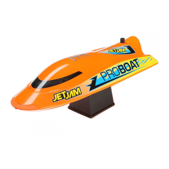 ProBoat Jet Jam Bedienungsanleitung