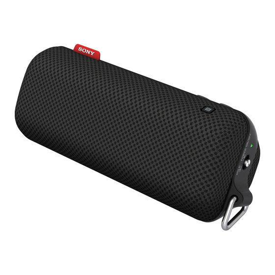 Sony SRS-BTS50 Schnellstartanleitung