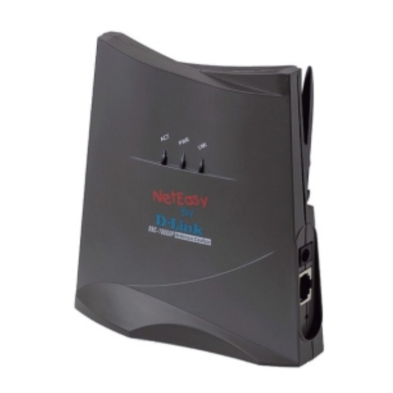 D-Link NetEasy Benutzerhandbuch